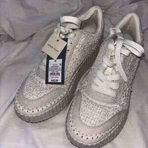 Target Women's Cream & White Memory Foam Sneakers